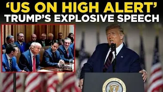 Trump Speech LIVE: Donald Trump Declares War | National emergency at us iran war | US News LIVE