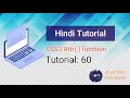 CSS 3 CSS Attr Function Tutorial in Hindi 2021