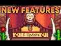 EVERY Major Feature in Stardew Valley 1 6 Update