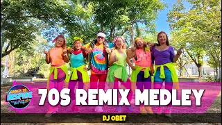 Download 70s Remix Medley Retro Dance Fitness (DJ OBET) l Dance Fitness l Zumba l Dance To Inspire Crew MP3