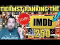 RANKING THE IMDB 250 GREATEST MOVIES TIER LIST