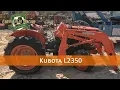 Kubota L2350 Tractor Parts