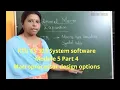 KTU CS303 System software Module 5 Macroprocessor design options