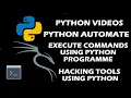 Run Shell Commands Using Python In Linux Windows Python Automate