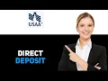 How To Set Up USAA Direct Deposit 2025