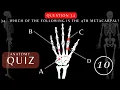 Can You Pass This Skeletal Anatomy and Physiology Quiz 50 Questions with Answers