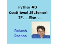 Dicision Making in Python using If If Else and Nested If Statement