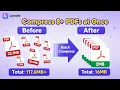 How to Compress Multiple Large PDFs into Small Files at Once