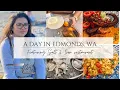 A day in Edmonds WA featuring Salt Iron restaurant