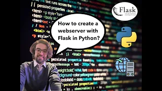 How to create a web server with Flask in Python
