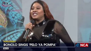 bonolo madlongolwane performs live on enca
