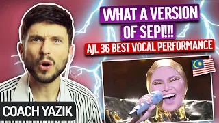 YAZIK reacts to AJL36 BEST VOCAL WINNER - Aina Abdul - SEPI