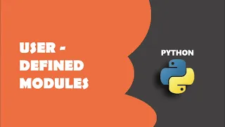 User defined modules in Python Modules In Python Hindi