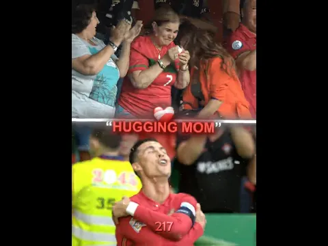 Ronaldo With His Mother...🥹❤️‍🩹