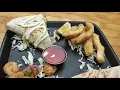 Delicious Appetizer Sampler at Down the Hatch Restaurant in Lahaina town of MAUI Hawaii