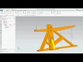 Lagu Siemens NX -- My Very Crazy Self Destructive Catapult Simulation