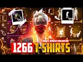 India’s Richest ID Collection With 1266+ T-shirts - Free Fire | MYT
