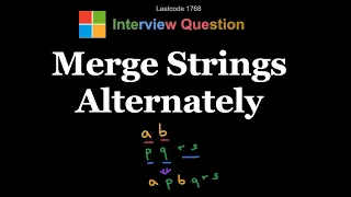 Merge Strings Alternately - Leetcode 1768