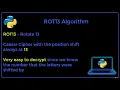 5 ROT13 Alogrithm