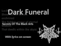 Dark Funeral - The Secrets Of The Black Arts lyrics
