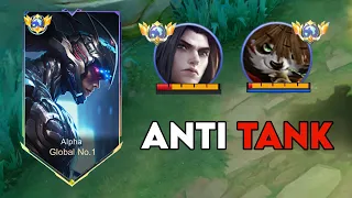 this illegal alpha true damage build destroys every tank 