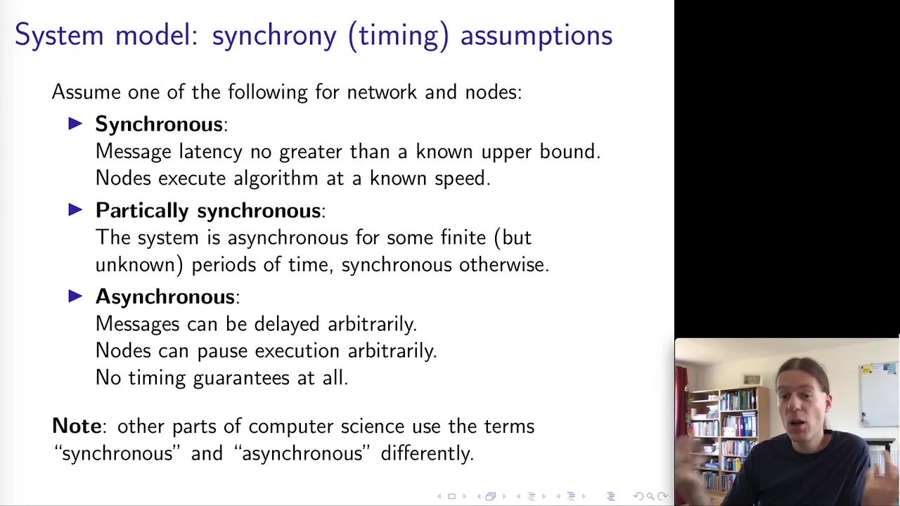 Distributed Systems 2.3: System models