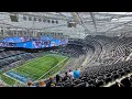 SoFi Stadium Section 505 Row 22 Seat 1 Chargers vs Jaguars 09 25 2022
