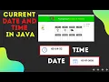 How To Display Date And Time In JAVA Using Netbeans Date Time In JAVA