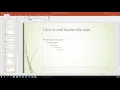 PowerPoint Chapter 2 Guided Project