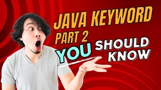 Java Keyword Part-2