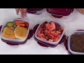 Lock Lock Set of 6 Lunch Squares on QVC