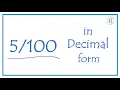 as a Decimal