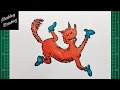 How to Draw Fox in Socks - Dr Seuss