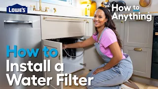 How to Install a Water Filter How To Anything