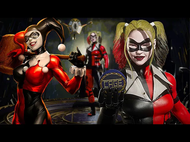 Cassie Cage's Harley Quinn Skin FIXED
