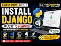 Install Python VS Code Django Django Tutorial in Telugu Part 2 CodeCheddamRaa
