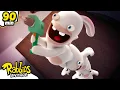Download Lagu Be careful not to fall! | RABBIDS INVASION 🐰 | 90mn Compilation | Cartoon for kids