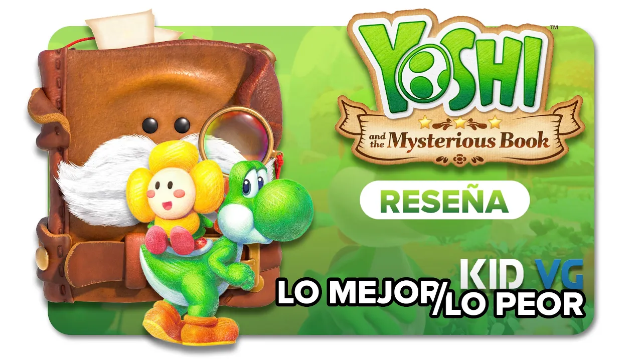 RESEÑA | YOSHI AND THE MYSTERIOUS BOOK - Es lo que te han dicho, pero mejor