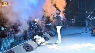 شوف الي عمله الجمهور السعودي لما هيثم شاكر غني احلف بالله 