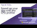 Speed up your NET app with the CPU profilers with Visual Studio 2022
