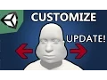 Unity Character Customization with Blendshapes - Update