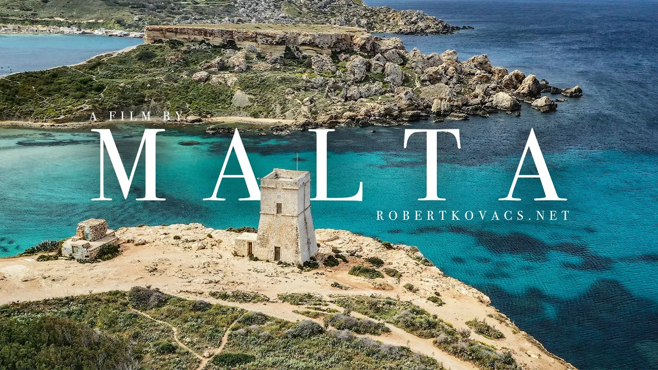 Malta in 4K | Scenic Relaxation Film With Calming Music