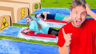 تحدي الزحليقة لا تختار الصندوق الغلط 