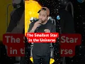 Lagu The Smallest Star in the Universe. #astronomy