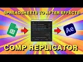 Turn one spreadsheet into thousands of s with Comp Replicator CSV Driven Batch Comps
