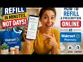 How to refill a prescription online at Walmart Pharmacy