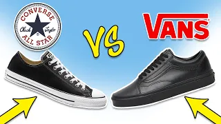 Leather Vans VS Leather Converse what is best