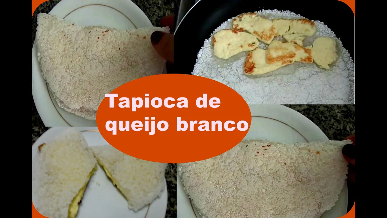 COMO FAÇO TAPIOCA COM QUEIJO BRANCO!!!!!!!!