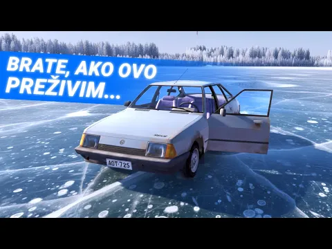 Video Thumbnail: Vozim po JEZERU da si SPASIM ŽIVOT // My Winter Car [EP3]