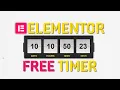 Elementor Countdown Timer Widget Free Elementor Tips and Tricks
